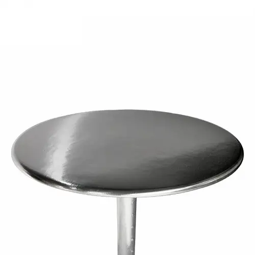 By Kohler  side Table Westley 60x60x55cm airplane / aviator silver (115080)