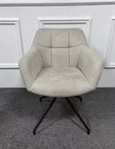 By Kohler  Carim arm dining chair with turnsystem (202584)