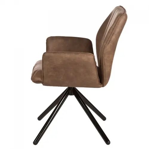 By Kohler  Classen arm dining chair brown Preston 22 (115219)