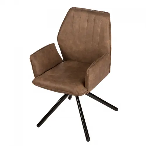 By Kohler  Classen arm dining chair brown Preston 22 (115219)