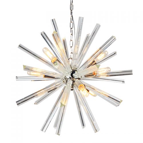 By Kohler  Ceiling Lamp 45x45x42cm Clear Glass (115299)