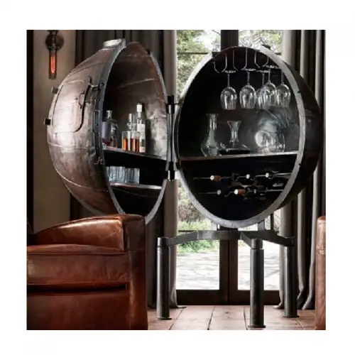 By Kohler  Steampunk Wine Bar 100x120x159cm (Open 162x170x159cm) (115407)