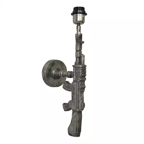  Wall Lamp Machine Gun 10x17x44cm