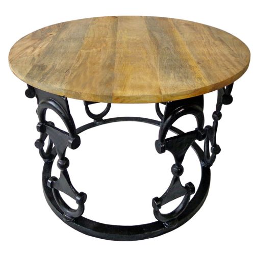 By Kohler  Table Quinn with Wooden Top 69x69x55cm (115880)