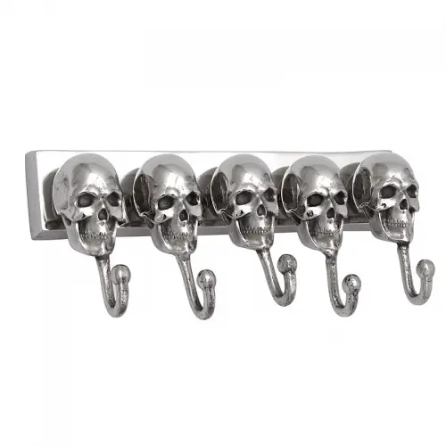 By Kohler  Hook 28x13x5.5cm 5 Skulls (109324)