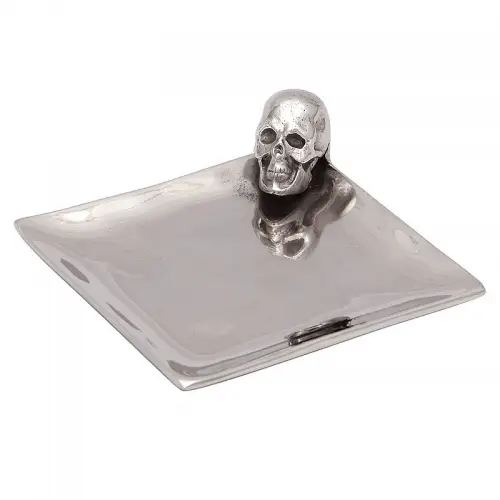 By Kohler  Peanut Plate 11.5x11.5x4cm Skull (109331)