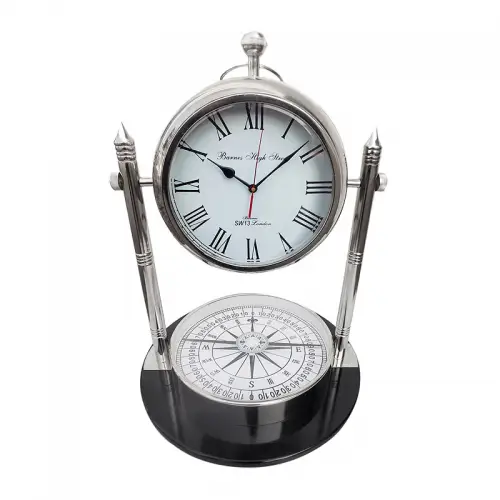 By Kohler  Table Clock 48x48x63.5cm With Compass (110851)