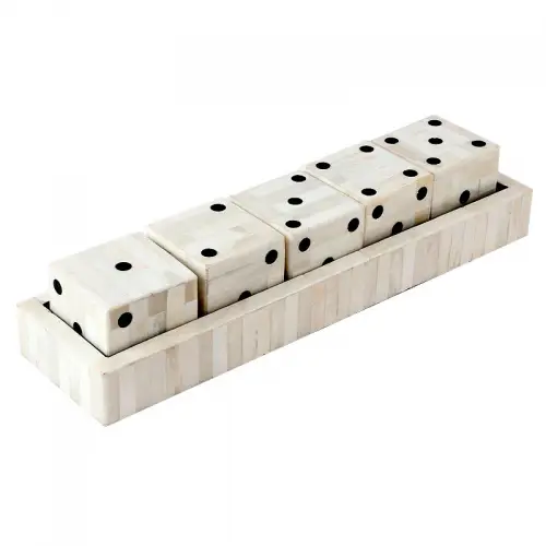 By Kohler  Game Dices In Tray 42x11x8.5cm (112850)