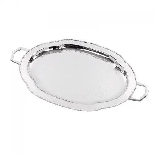 By Kohler  Tray 61x40x5cm Oval silver (101446)