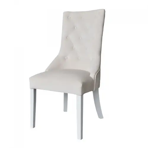 By Kohler  Side dining chair white rural design (112126)