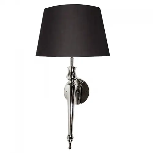  Wall Lamp Dakota 19x19x65cm Incl. Black Shade