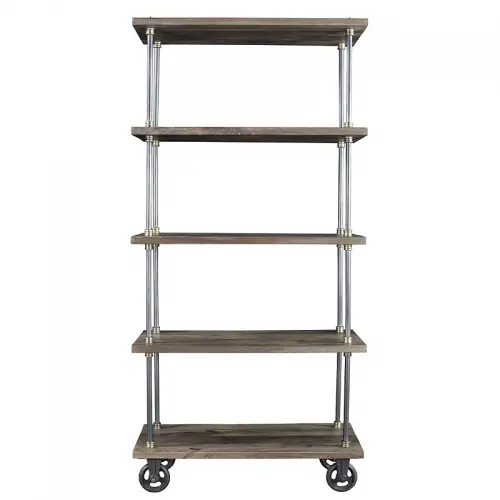 By Kohler  Bookshelve Salerno SALE  81x36x168cm On Wheels (108858)