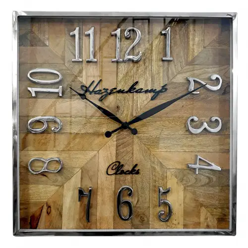 By Kohler  Wall Clock 51x5x51cm Square (113094)