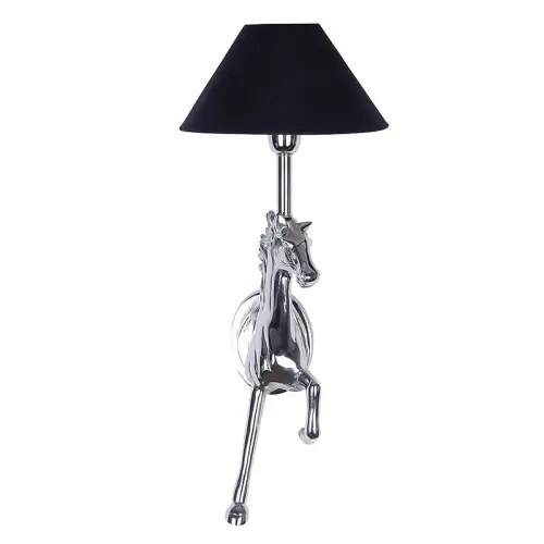 By Kohler  Wall Lamp 18x16x51cm Horse (Lampshade not included!)  (107921)