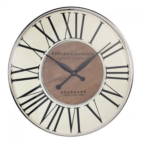 By Kohler  Wall Clock 62x6x62cm (Wood Laminate) (112473)