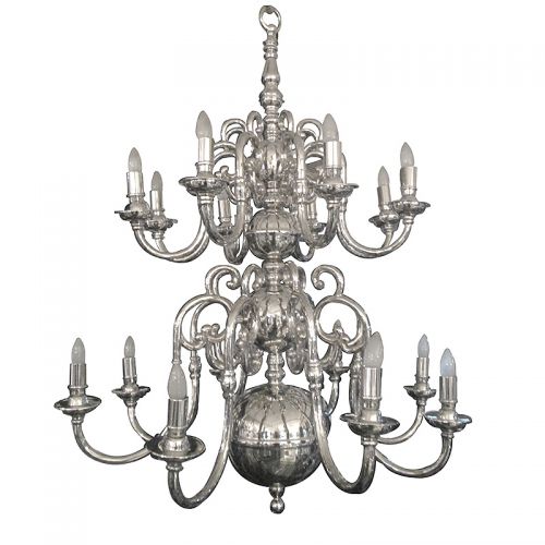  Decoration Chandelier 126x126x162cm W/Black Shade