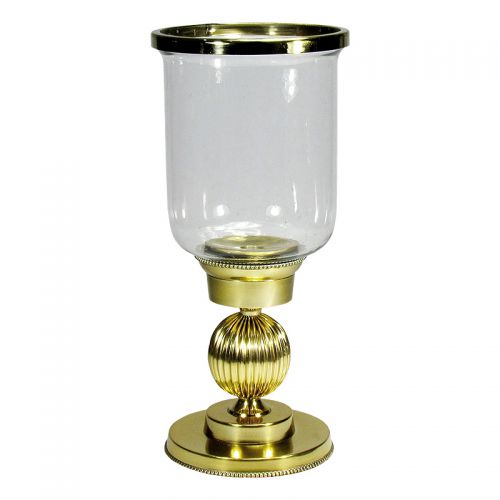  Huricane Elora 17x17x38cm gold glass