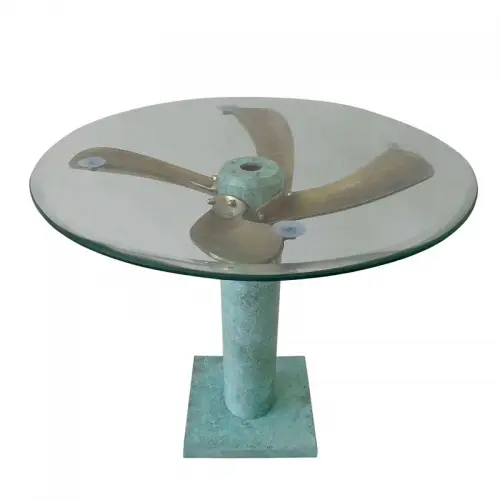 By Kohler  Table Santos turquoise 61x61x54cm Propeller (112880)