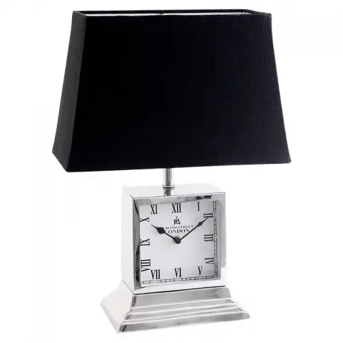 By Kohler  Clock 35x19x46cm With Lamp On Base Incl. Shade (101548)
