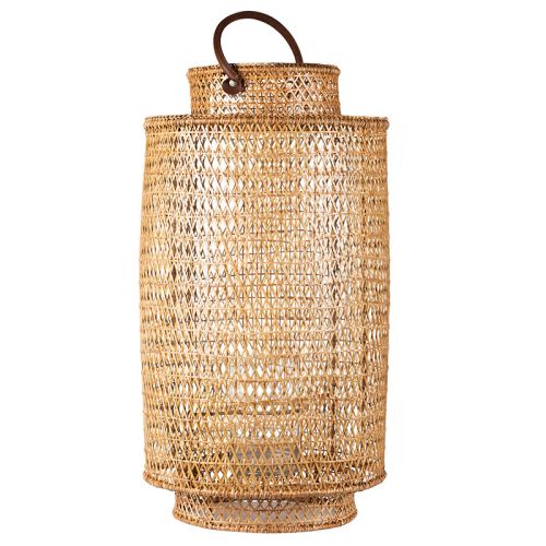  Lantern Alexa 40x40x75cm XL Leather Handle