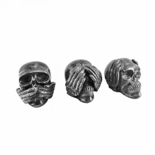 By Kohler  Skul Head Sculpture 17x11x11cm (Set Of 3 Pcs) (110162)