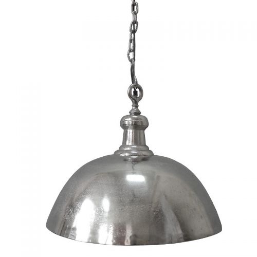 By Kohler  Hanging Light 50x50x42cm silver round vintage (115750)