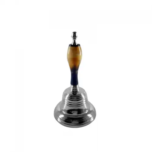  Hand Bell 12x12x22cm With Resin Handle