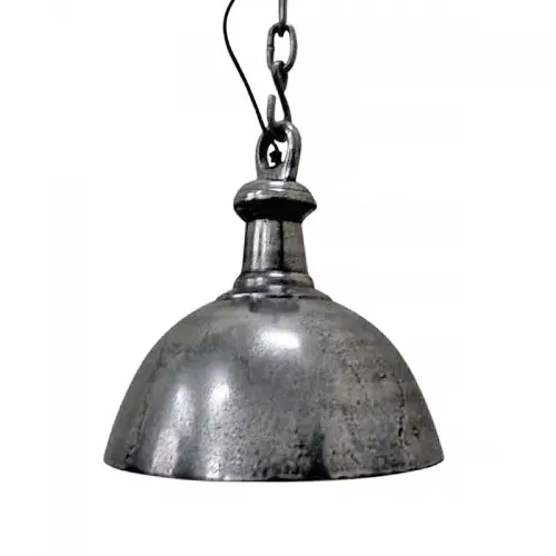 By Kohler  Ceiling Lamp 36x36x38cm silver raw metal (100728)