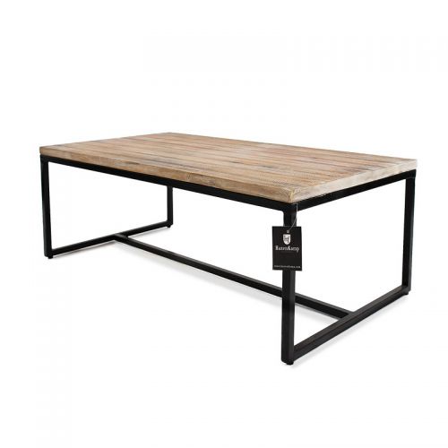  Coffee Table Dominique 100x55x36cm brown black