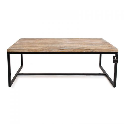 By Kohler  Coffee Table Dominique 100x55x36cm brown black (115455)