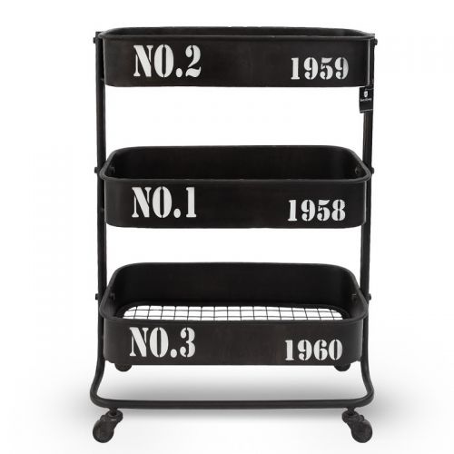 By Kohler  Bar Trolley Perry 67x35x94cm (3 shelves) vintage (115467)