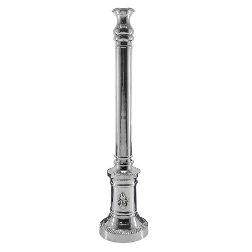 By Kohler  Candleholder 9x9x41cm Lily Small silver (101513)
