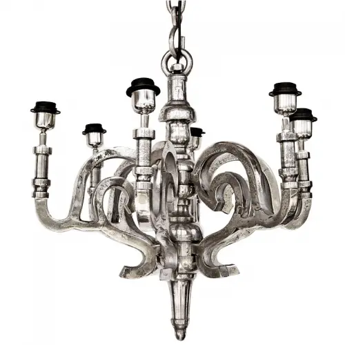 By Kohler  Ceiling Lamp 61x61x60cm (6 Lights) chandelier raw metal (101571)