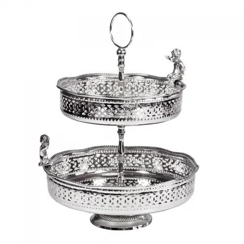 By Kohler  Cakestand Angels 26.5x26.5x36cm (111337)