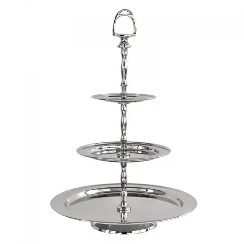 By Kohler  3-Tier Round Plate 25x25x37cm With Horse Paddle (110201)
