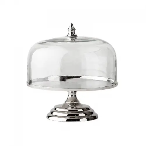By Kohler  Cake Stand Valerie with Dome silver (114802)
