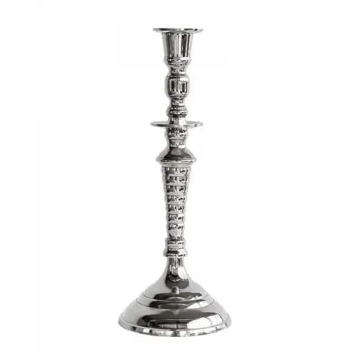 Candleholder 16x16x42cm Ravenna Medium silver