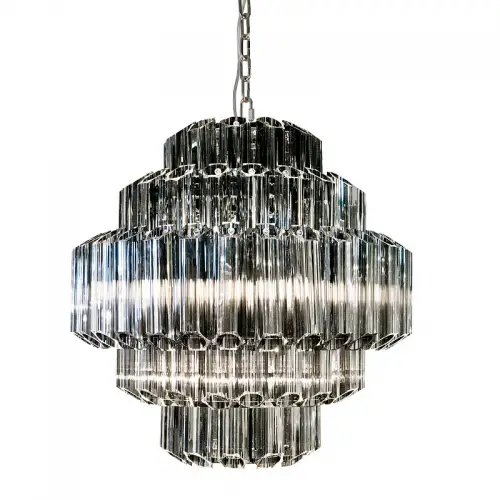 By Kohler  Ceiling Lamp Castelli Small 62x62x83cm Smoke Glass (113851)