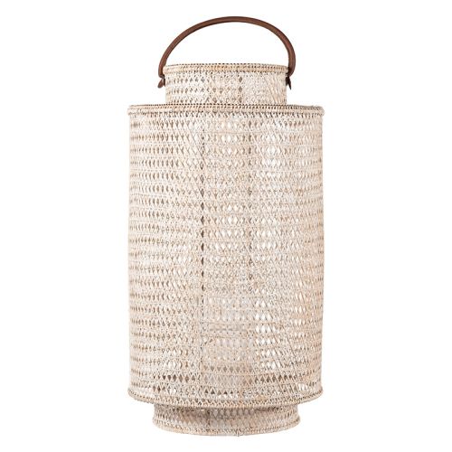  Lantern Alexa 40x40x75cm XL Leather Handle