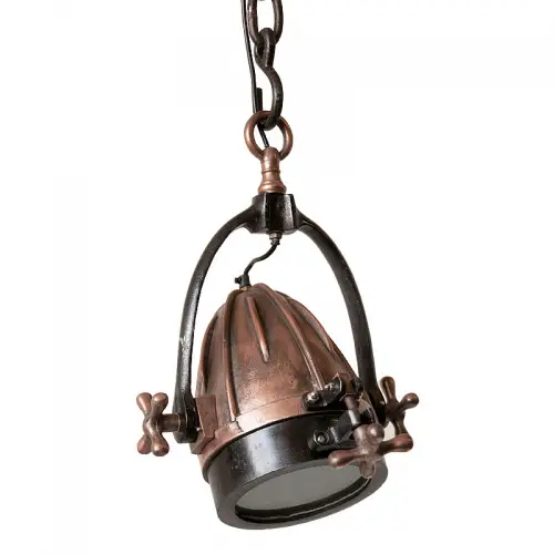By Kohler  Ceiling Lamp 30x26x39cm Rocket brons black vintage (104794)