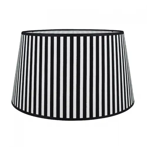 By Kohler  lampshade black/white small - 40/32/22 cm Halfhoog (113919)