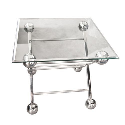 By Kohler  Center Table 68x68x58cm With Glass (108153)