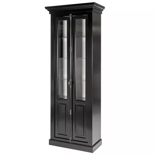 By Kohler  Elias 2-Doors 45x95x242cm  Glossy Black/Shining White  (114774)