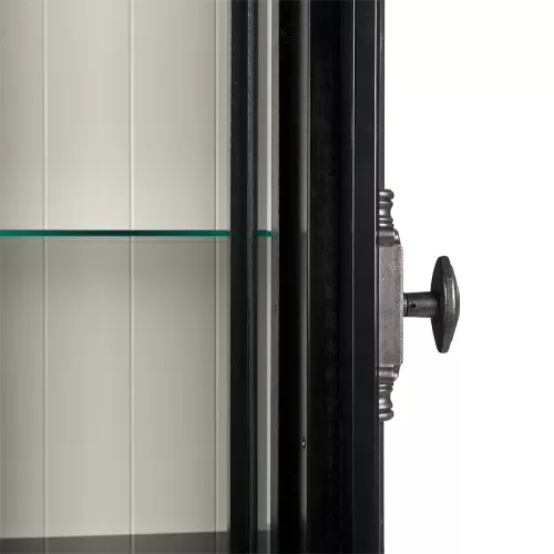 By Kohler  Elias 2-Doors 45x95x242cm  Glossy Black/Shining White  (114774)