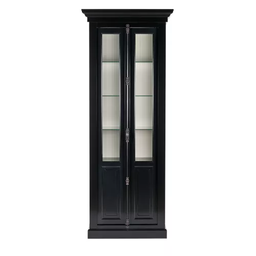 By Kohler  Elias 2-Doors 45x95x242cm  Glossy Black/Shining White  (114774)