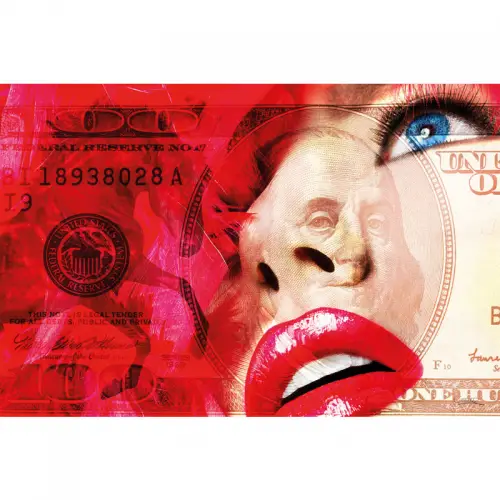 By Kohler  Red Lips + Money 120x180x2cm (114103)
