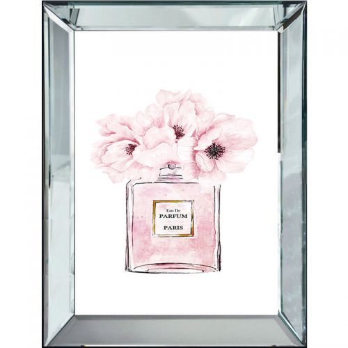 By Kohler  Frame Parfum Pink Flowers 40x4.5x50cm Pearl  (113778)