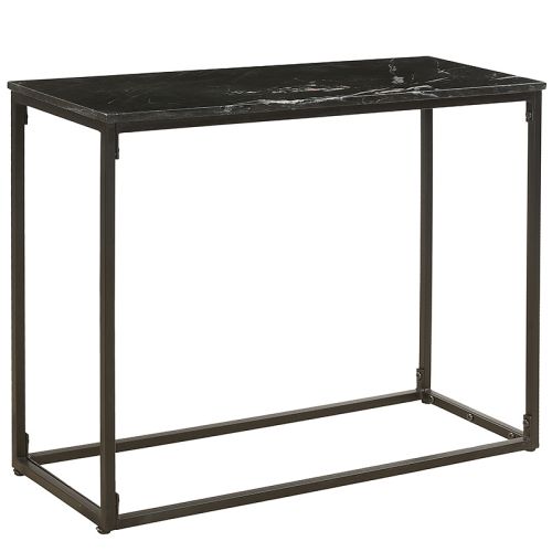 By Kohler  Console Table Thorpe Marble Top Black (200268)