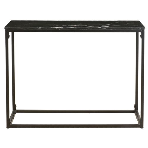 By Kohler  Console Table Thorpe Marble Top Black (200268)