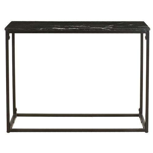 By Kohler  Console Table Thorpe Marble Top Black (200268)